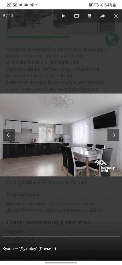Villa Дух Лісу Jaremtsche Exterior foto