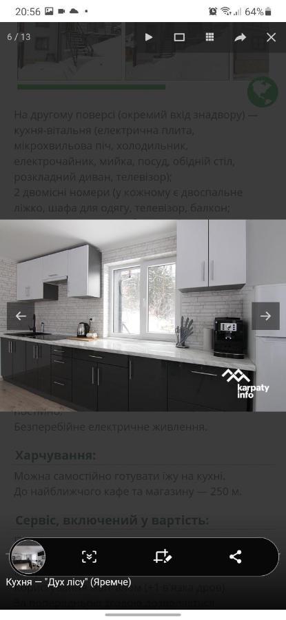 Villa Дух Лісу Jaremtsche Exterior foto